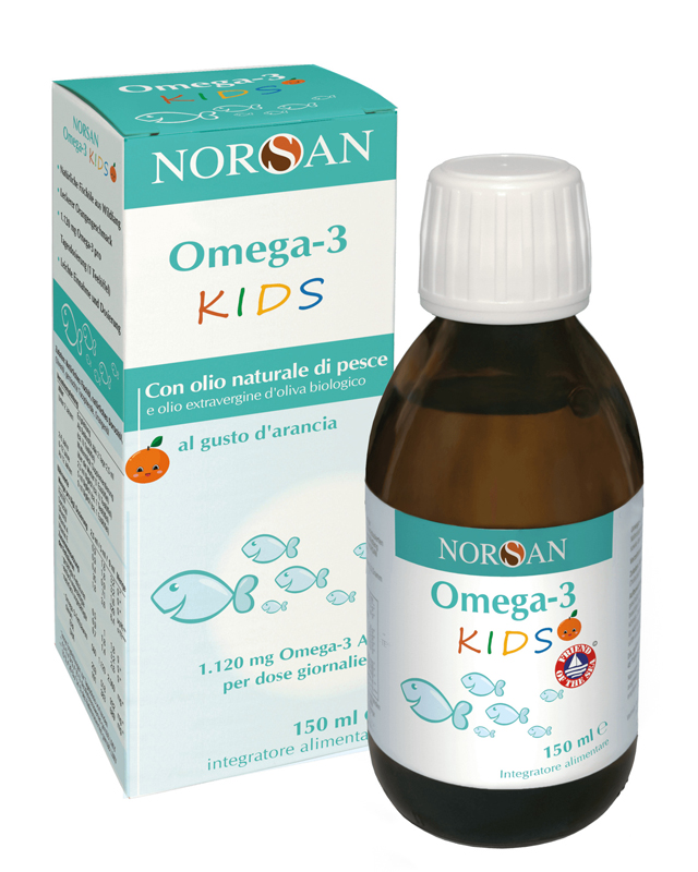 NORSAN KIDS OMEGA 3 KIDS 150 ML - Farmacia Mastrangelo 