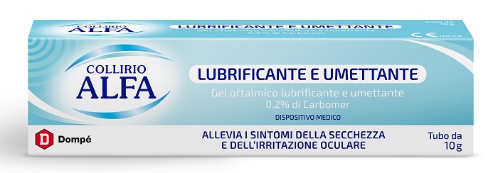 COLLIRIO ALFA LUBRIFICANTE E UMETTANTE GEL 10 ML - Farmacia Mastrangelo 