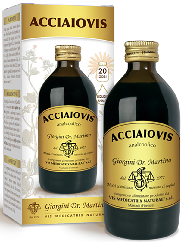 ACCIAIOVIS 200 ML LIQUIDO ANALCOLICO - Farmacia Mastrangelo 