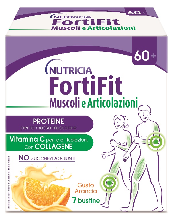FORTIFIT MUSCOLI&ARTICOLAZIONI ARANCIA 7 BUSTINE - Farmacia Mastrangelo 