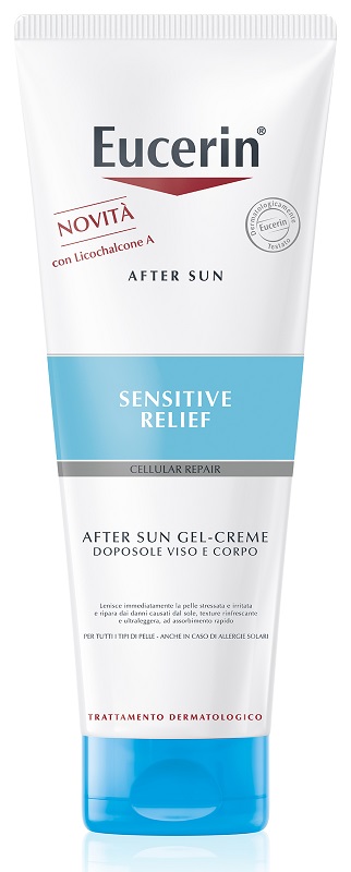 EUCERIN AFTER SUN SENSITIVE RELIEF 200 ML - Farmacia Mastrangelo 