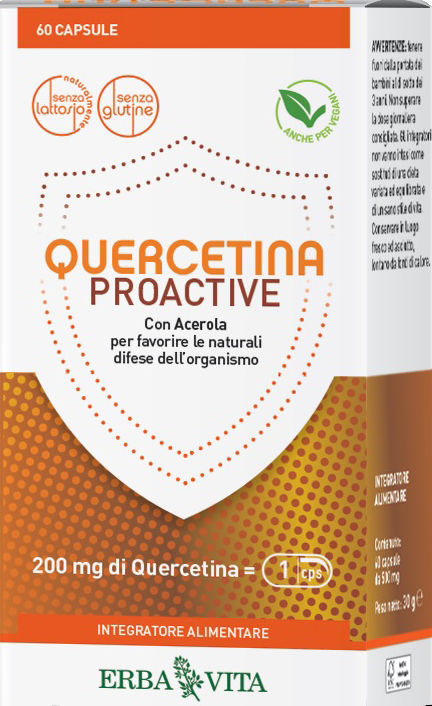 QUERCETINA PROACTIVE 60 CAPSULE - Farmacia Mastrangelo 