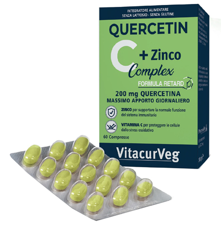 QUERCETIN C COMPLEX 60 COMPRESSE - Farmacia Mastrangelo 