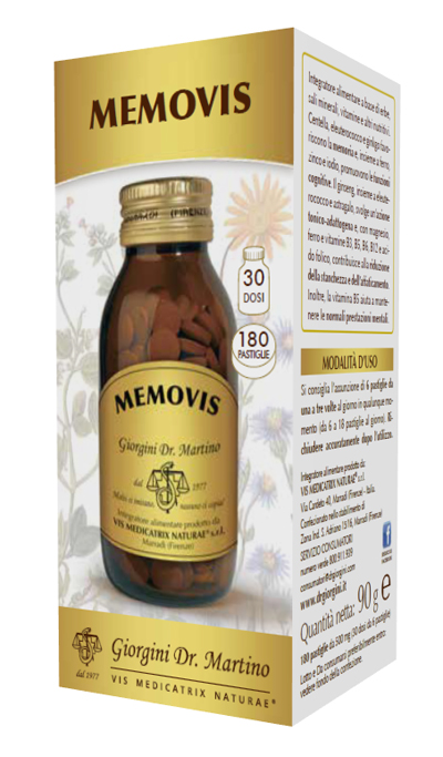 MEMOVIS 180 PASTIGLIE - Farmacia Mastrangelo 