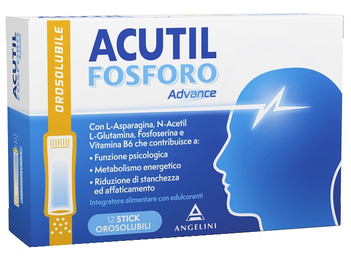 ACUTIL FOSFORO ADVANCE 12 STICK OROSOLUBILI - Farmacia Mastrangelo 