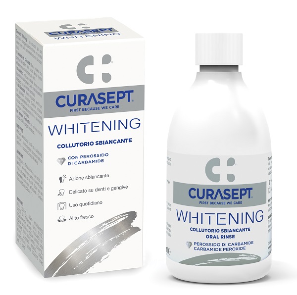 CURASEPT WHITENING COLLUTORIO 300 ML - Farmacia Mastrangelo 