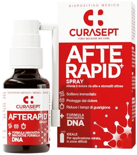 CURASEPT SPRAY AFTE RAPID DNA 15 ML - Farmacia Mastrangelo 