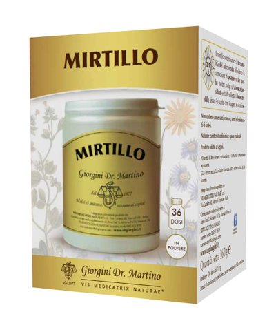 MIRTILLO POLVERE 360 G - Farmacia Mastrangelo 