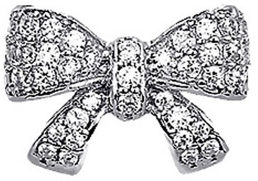 ORECCHINI BOW TIE CRYSTALS 12 MM - Farmacia Mastrangelo 