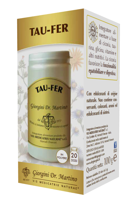 TAU FER POLVERE 100 G - Farmacia Mastrangelo 