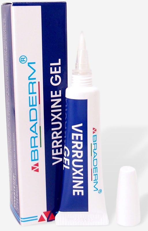 VERRUXINE GEL 15 ML BRADERM - Farmacia Mastrangelo 