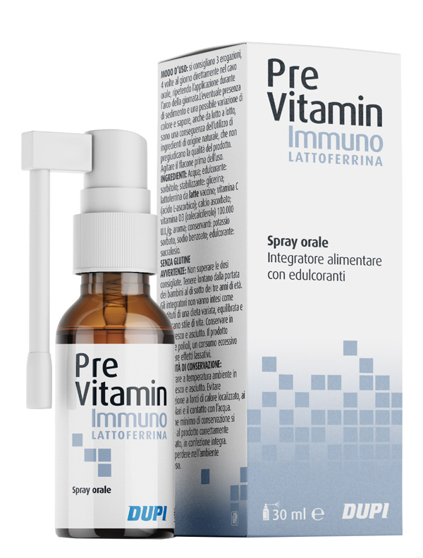 PREVITAMIN IMMUNO LATTOFERRINA 30 ML - Farmacia Mastrangelo 