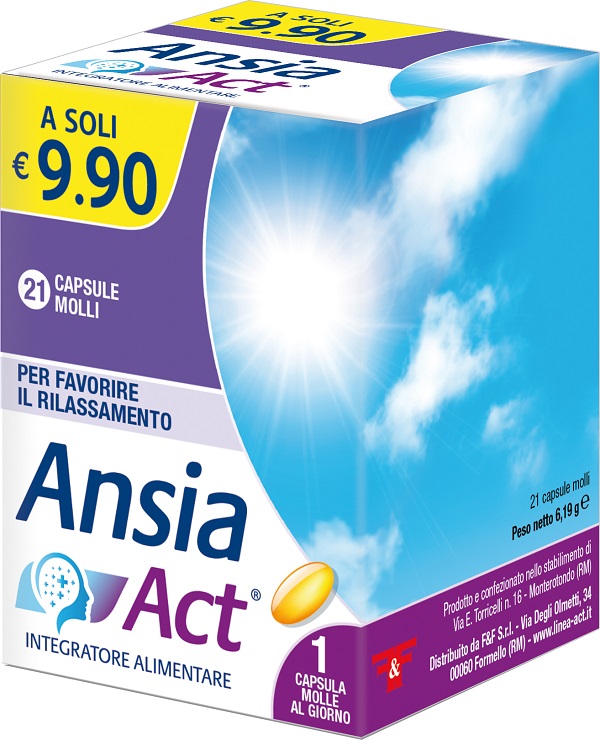 ANSIA ACT 21 CAPSULE MOLLI - Farmacia Mastrangelo 