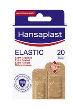HANSAPLAST ELASTIC/FABRIC 20 STRIPS ASSORTITI - Farmacia Mastrangelo 