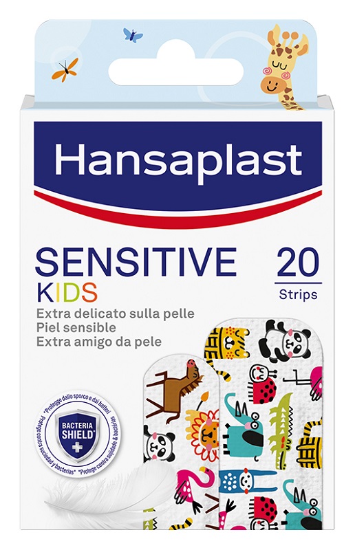 CEROTTO HANSAPLAST SENSITIVE KIDS 20 PEZZI ASSORTITI - Farmacia Mastrangelo 