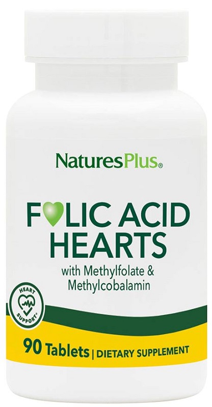 FOLIC ACID HEARTS +B6 B12 90 TAVOLETTE - Farmacia Mastrangelo 