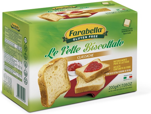 FARABELLA FETTE BISCOTTATE CLASSICHE 200 G - Farmacia Mastrangelo 