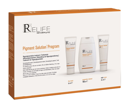 PIGMENT SOLUTION PROGRAM KIT DAY CREAM 30 ML + NIGHT CREAM 30 ML + CLEANSER 100 ML NUOVO PACKAGING MULTILINGUA - Farmacia Mastrangelo 