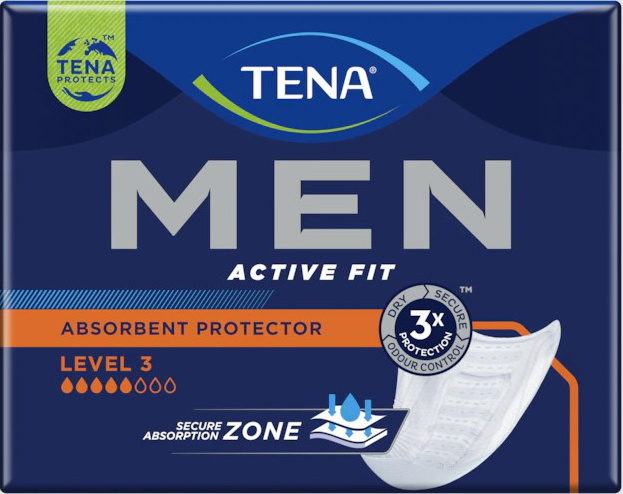 ASSORBENTE INCONTINENZA LEGGERA TENA MEN LIVELLO 3 DUOPACK 2 X 8 PEZZI - Farmacia Mastrangelo 