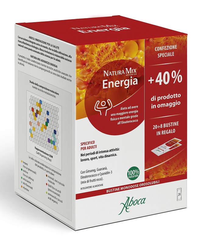 NATURA MIX ADVANCED ENERGIA 28 BUSTINE CONFEZIONE SPECIALE - Farmacia Mastrangelo 