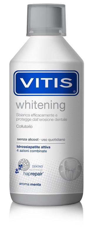 VITIS WHITENING COLLUTORIO 500 ML GE-IT - Farmacia Mastrangelo 