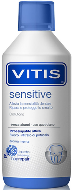 VITIS SENSITIVE COLLUTORIO 500 ML GE-IT - Farmacia Mastrangelo 
