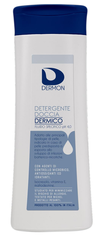 DERMON DETERGENTE DOCCIA DERMICO PH 4,0 250 ML - Farmacia Mastrangelo 