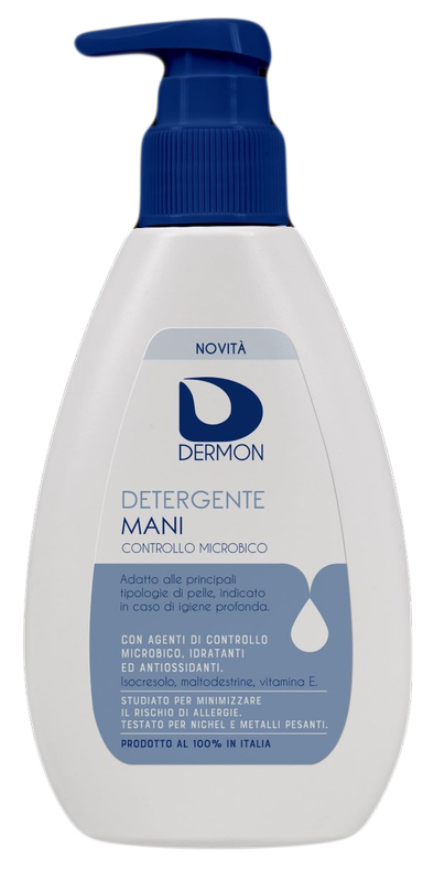 DERMON DETERGENTE MANI CONTROLLO MICROBICO 200 ML - Farmacia Mastrangelo 