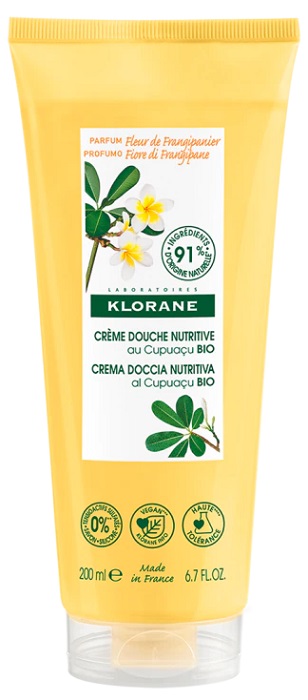 KLORANE CREMA DOCCIA FIORE DI FRANGIPANE 200 ML - Farmacia Mastrangelo 