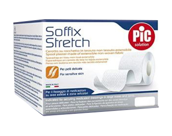 CEROTTO IN ROCCHETTO SOFFIX STRETCH 2,5X500 CM CON FUSTELLA - Farmacia Mastrangelo 