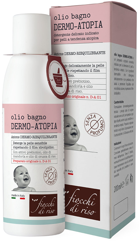 FIOCCHI DI RISO DERMO-ATOPIA OLIO BAGNO - Farmacia Mastrangelo 