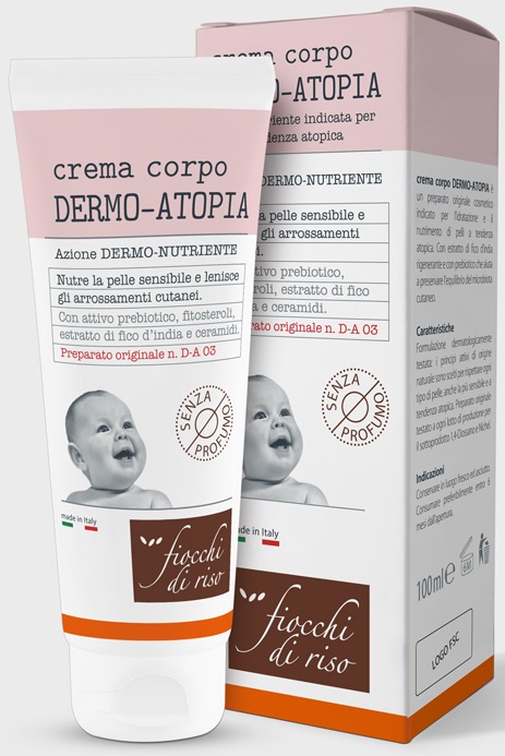 FIOCCHI DI RISO DERMO-ATOPIA CREMA CORPO 100 ML - Farmacia Mastrangelo 