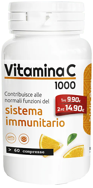 SANAVITA VITAMINA C 60 COMPRESSE - Farmacia Mastrangelo 
