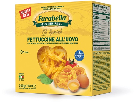 FARABELLA FETTUCCINE ALL'UOVO 250 G - Farmacia Mastrangelo 