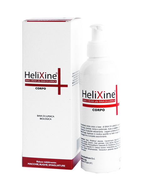 HELIXINE CREMA CORPO BAVA LUMACA 200 ML - Farmacia Mastrangelo 