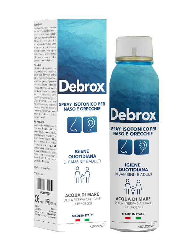 DEBROX SPRAY NASO ORECCHIE B/A 125ML - Farmacia Mastrangelo 