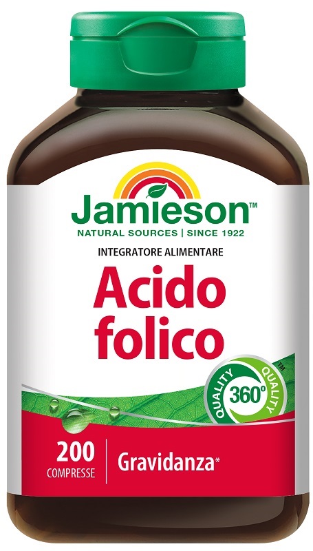 JAMIESON ACIDO FOLICO 200 COMPRESSE - Farmacia Mastrangelo 
