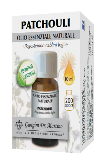 PATCHOULI OLIO ESSENZIALE NATURALE 10 ML - Farmacia Mastrangelo 