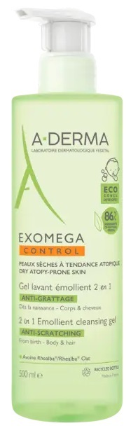 EXOMEGA CONTROL GEL LAVANT 2IN1 500 ML - Farmacia Mastrangelo 