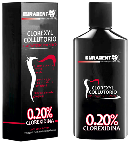 CURADENT CLOREXYL 0,20% CLOREXIDINA 250 ML - Farmacia Mastrangelo 