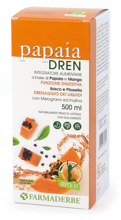 PAPAIA DREN 500 ML - Farmacia Mastrangelo 