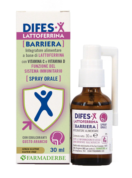 DIFES X LATTOFERRINA SPRAY BARRIERA 30 ML - Farmacia Mastrangelo 