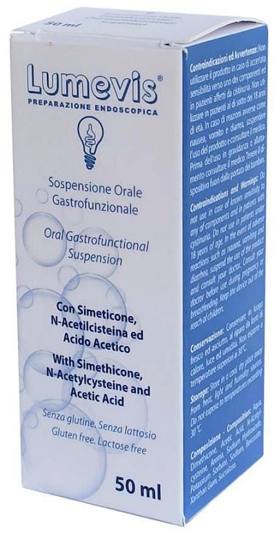 LUMEVIS SOSPENSIONE ORALE 50 ML - Farmacia Mastrangelo 