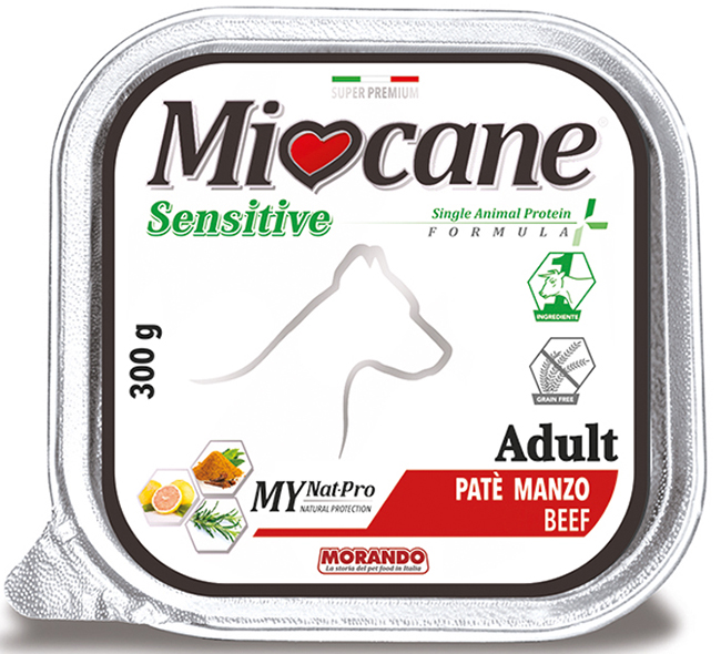 SENSITIVE SINGLE ANIMAL PROTEIN FORMULA ADULT PATE' MANZO 300 G - Farmacia Mastrangelo 