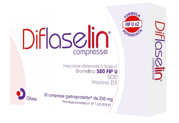 DIFLASELIN 20 COMPRESSE GASTROPROTETTE 250 MG - Farmacia Mastrangelo 