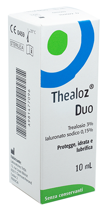 SOLUZIONE OCULARE THEALOZ DUO 10 ML - Farmacia Mastrangelo 