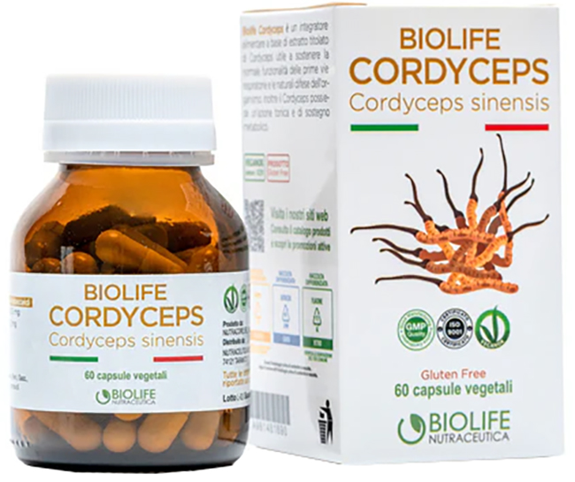 BIOLIFE CORDYCEPS 60 CAPSULE - Farmacia Mastrangelo 