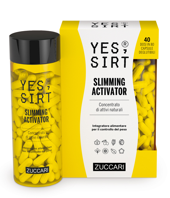 YES SIRT SLIMMING ACTIVATOR 80 CAPSULE 300MG - Farmacia Mastrangelo 