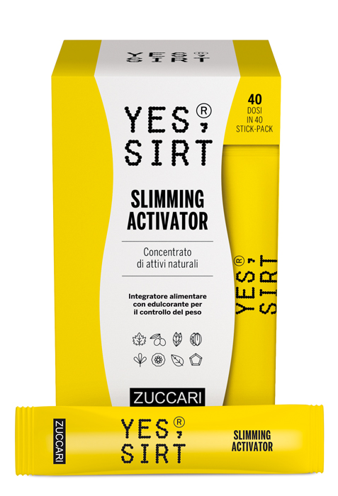 YES SIRT SLIMMING ACTIVATOR 40 STICKPACK DA 2,5 G - Farmacia Mastrangelo 