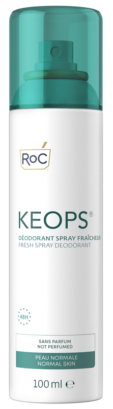 ROC KEOPS DEODORANTE SPRAY FRESCO 48H 100 ML - Farmacia Mastrangelo 